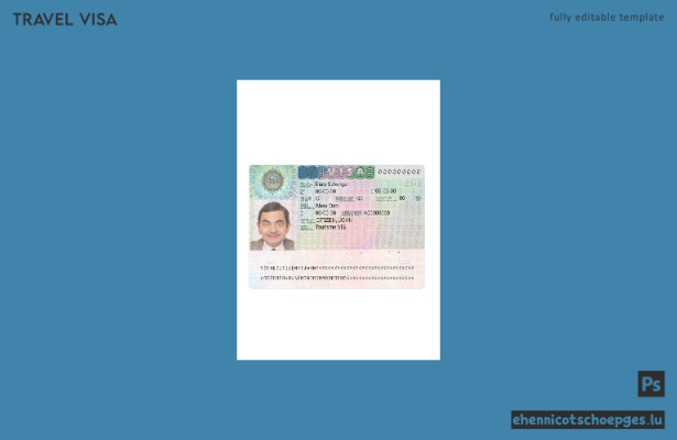 Beispiel für ein Schengen-Visum für die Schweiz